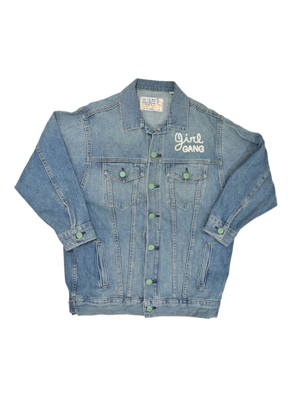 Sandrine Rose Trouble Maker Girl Gang Denim Jacket in Georgia